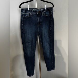 Calvin Klein Women's Skinny Blue Jeans Size 8